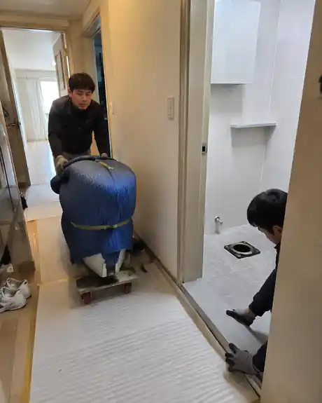 서울 성북구 변기막힘 이물질 제거 작업